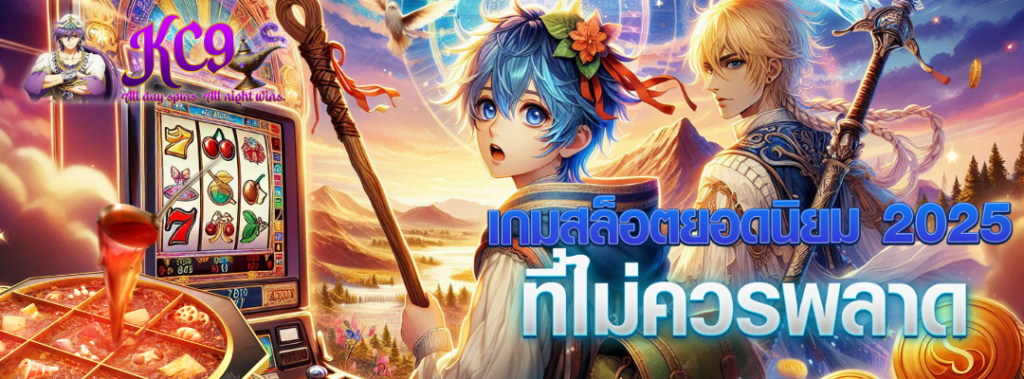 เกมสล็อตยอดนิยม